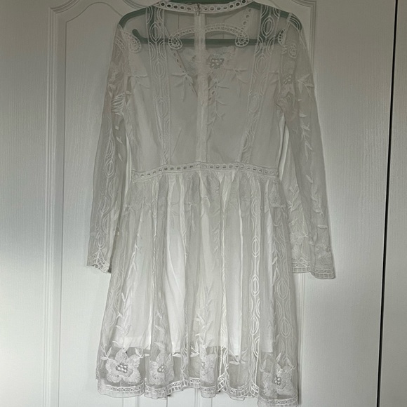 NWT Cupshe white lace dress size small - Picture 4 of 15